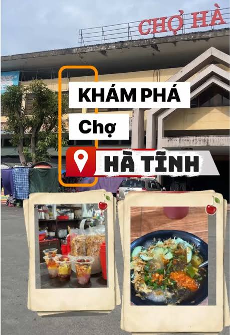 Khám phá ẩm thực Chợ Hà Tĩnh